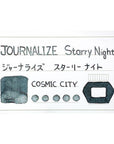 JOURNALIZE文簿具社 Starry Night インク JOURNALIZE文簿具社 Starry Night インク コズミック シティ Cosmic City - きのうのこと。